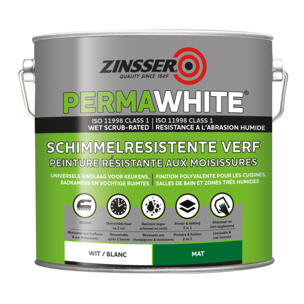 perma white® peinture intérieure anti moisissures